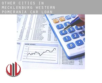 Other cities in Mecklenburg-Western Pomerania  car loan