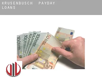 Krusenbusch  payday loans