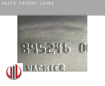 Aosta  payday loans