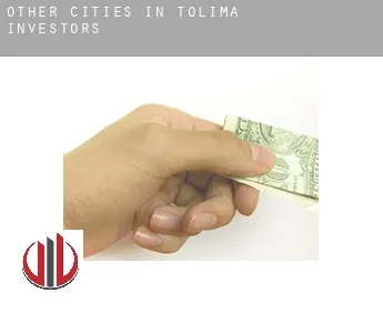 Other cities in Tolima  investors