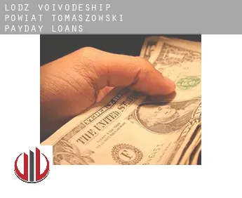 Powiat tomaszowski (Łódź Voivodeship)  payday loans