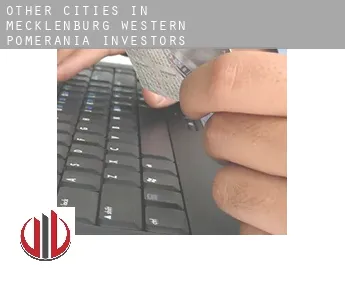 Other cities in Mecklenburg-Western Pomerania  investors
