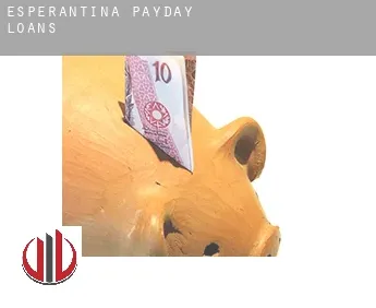 Esperantina  payday loans