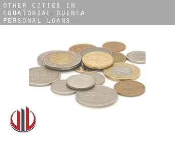 Other cities in Equatorial Guinea  personal loans
