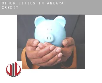 Other cities in Ankara  credit