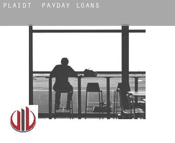 Plaidt  payday loans