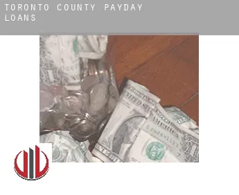 Toronto county  payday loans